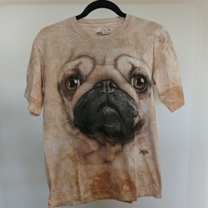 Pug face T-shirt size XL